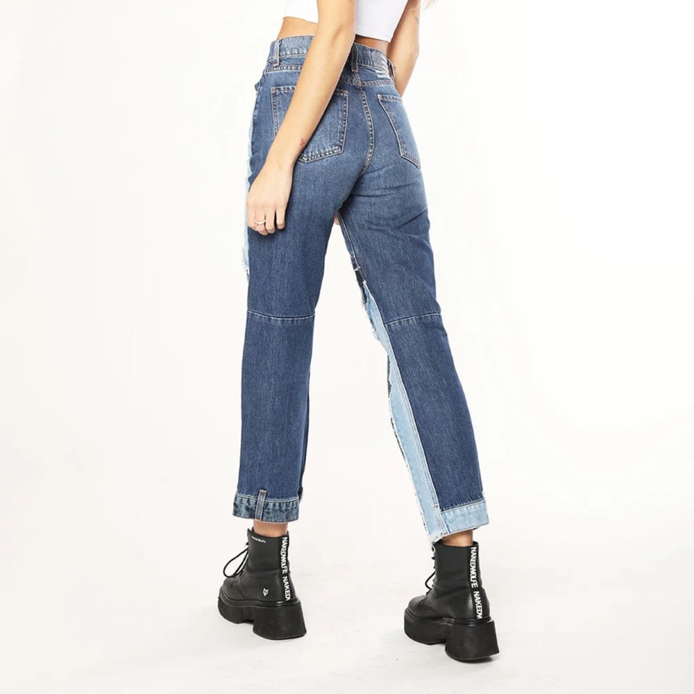 Revice Patchwork Jeans - image 2